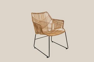 Ella Rattan Lounge Chair