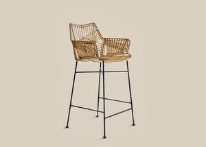 Ella Rattan Bar Stool Regular